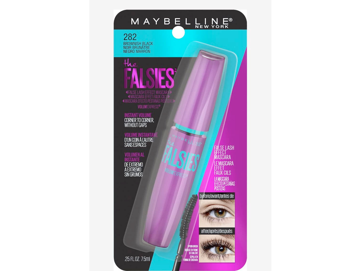 Amazon：Maybelline New York The Falsies Volum’ Express Washable Mascara (7.5ml)只賣$5.98