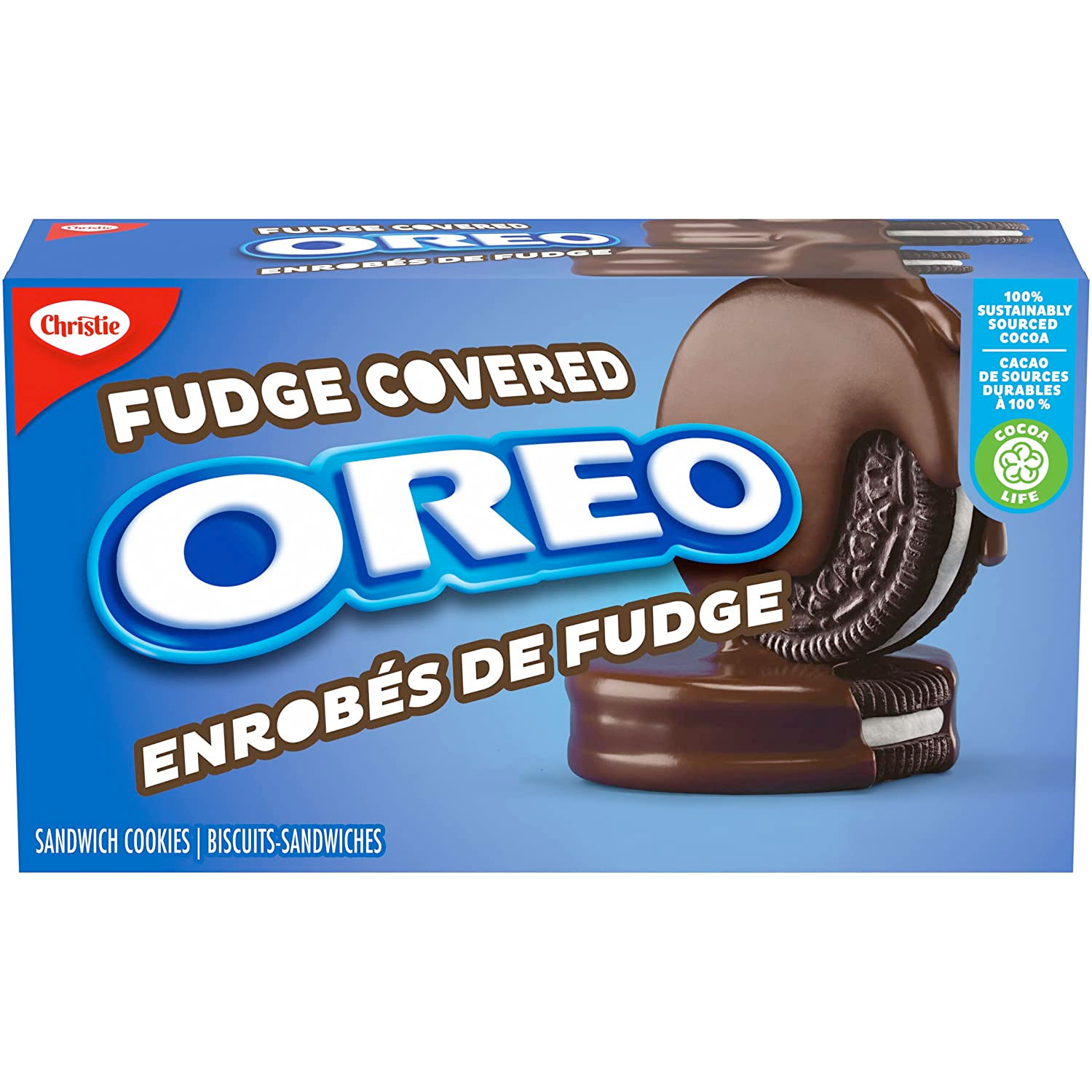 Amazon：OREO Chocolate Fudge Covered Cookie Snacks (224g)只賣$2.97