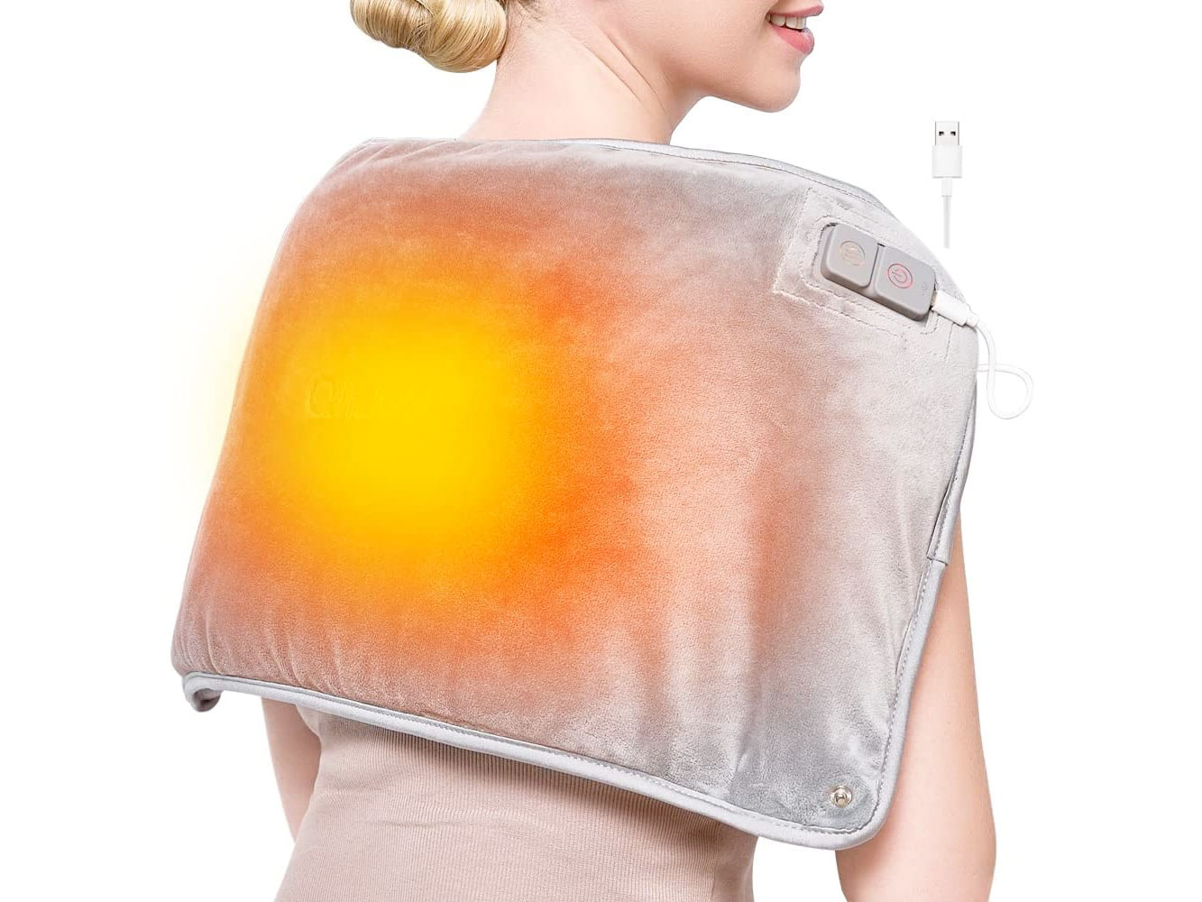 Amazon：Heating Pad for Back Pain and Cramps Relief只賣$16.99