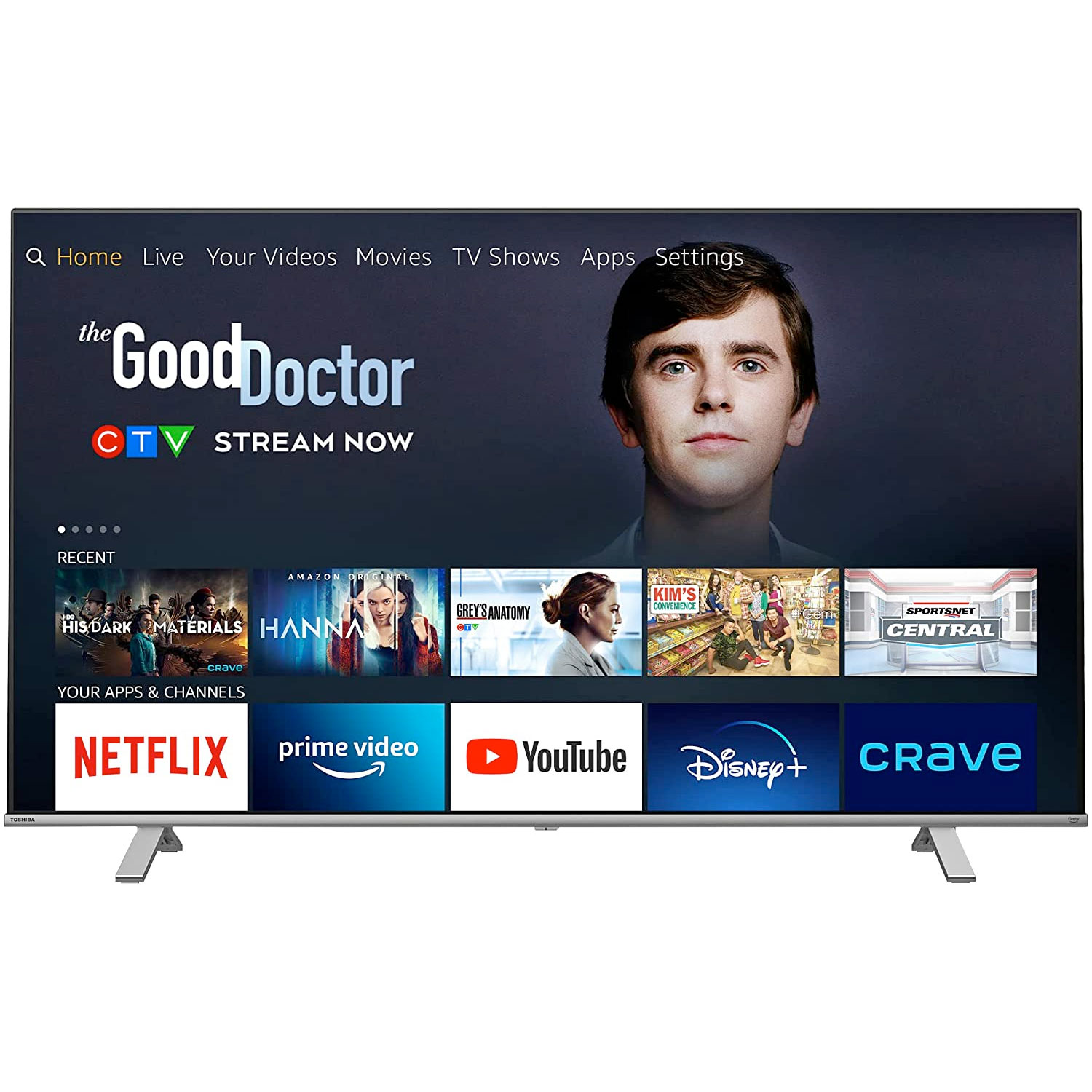 Amazon ：Toshiba 65″ 4K Ultra HD Smart TV電視只賣$699.99(只限Amazon Prime會員)