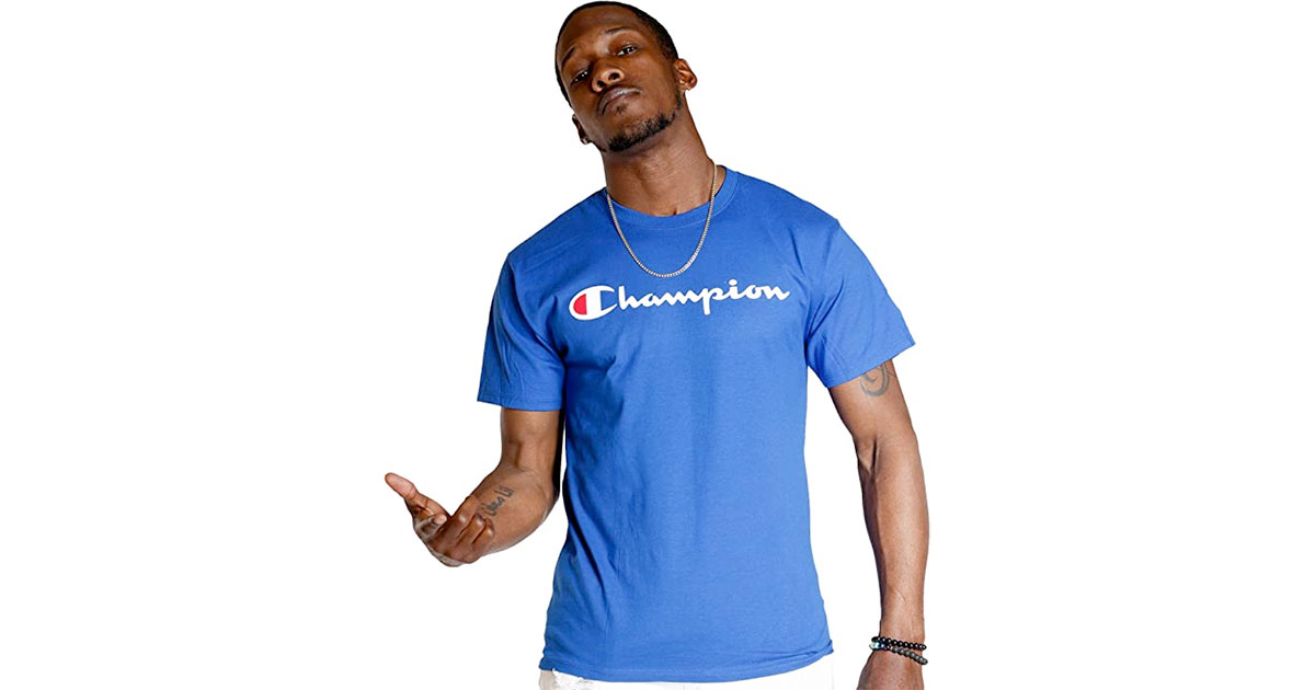 Amazon：Champion男裝T Shirt只賣$13.99
