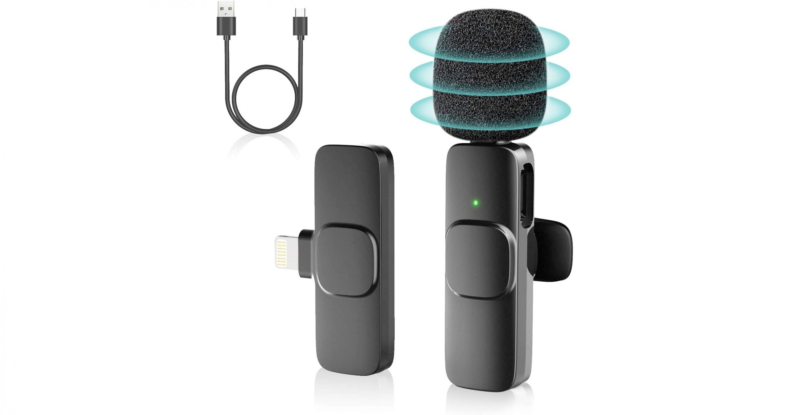 Amazon：Plug-Play Wireless Lavalier Microphone for iPhone只賣$15.99