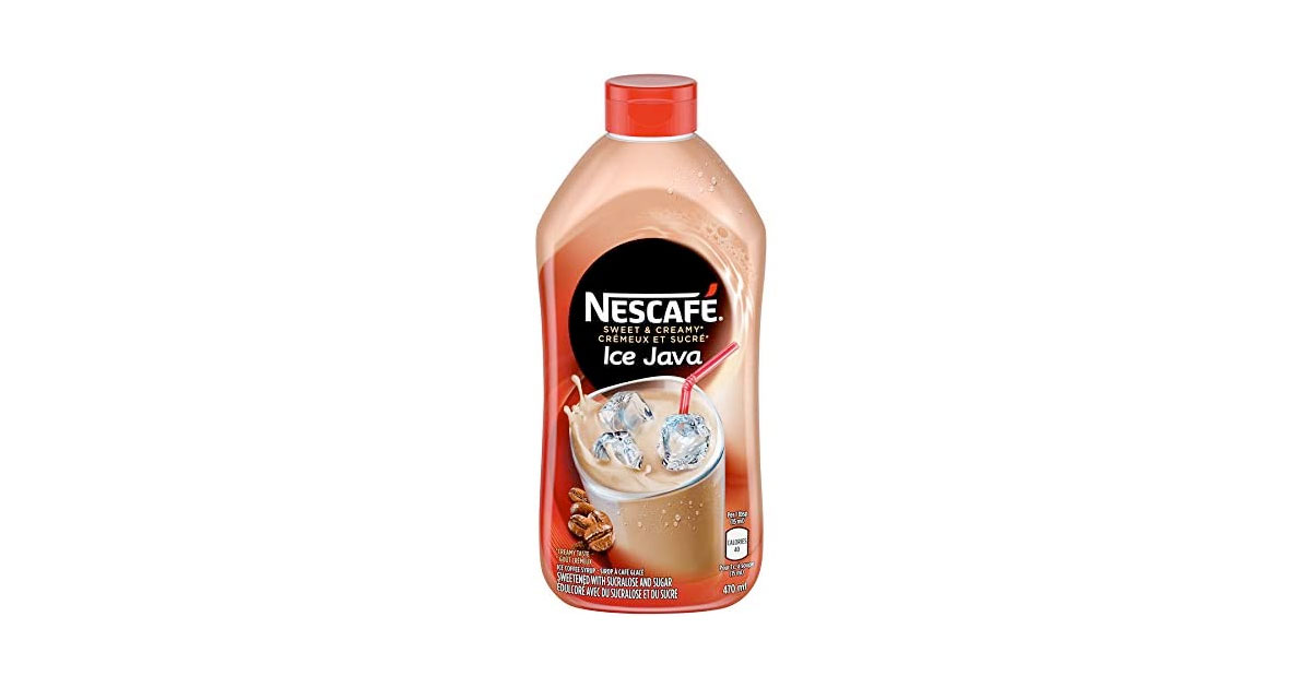 Amazon：NESCAFÉ Sweet & Creamy Ice Java (470ml)只賣$3.99