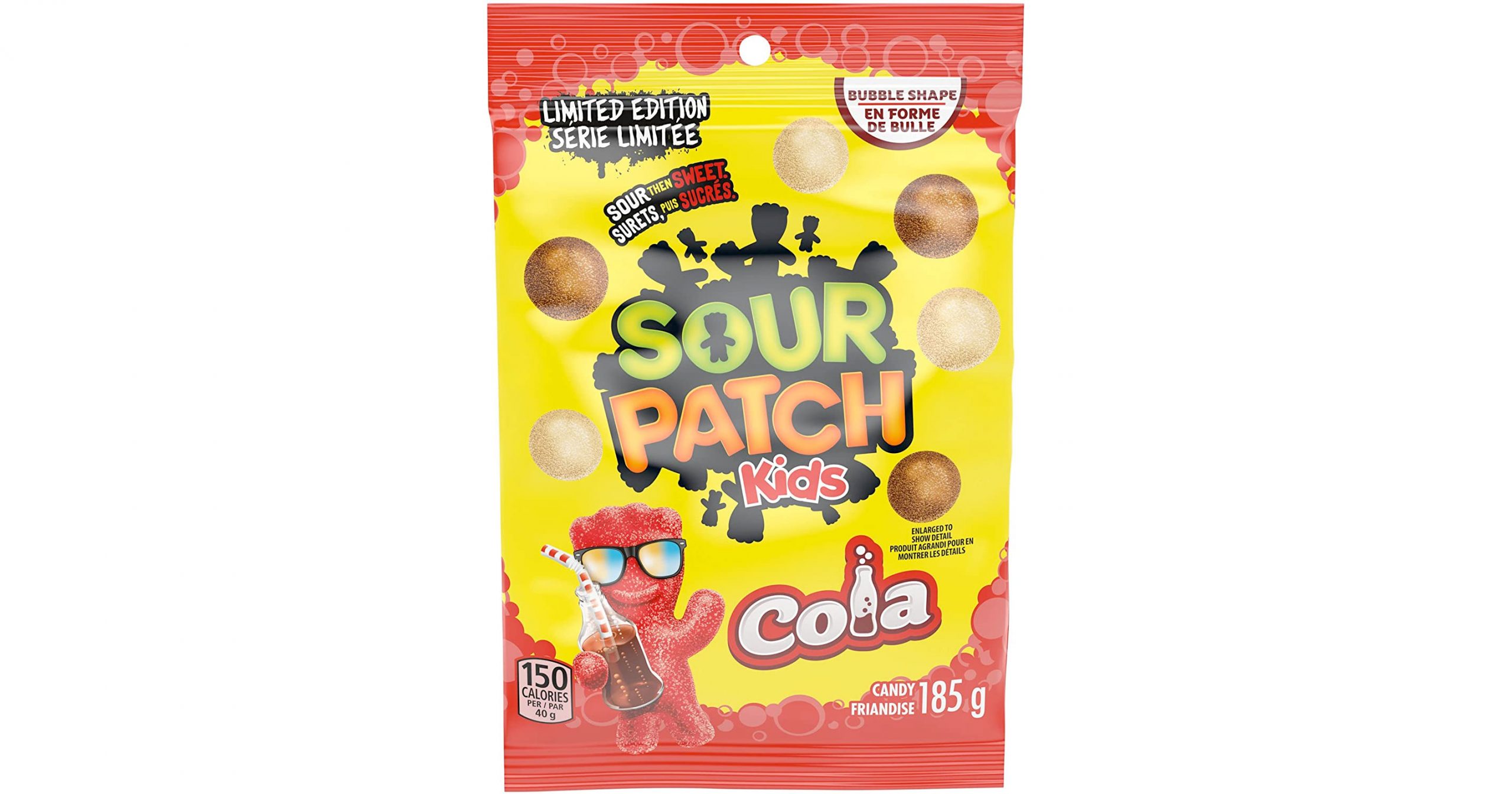 Amazon：Maynards Sour Patch Kids Cola Limited Edition Candy (185g)只賣$2.47
