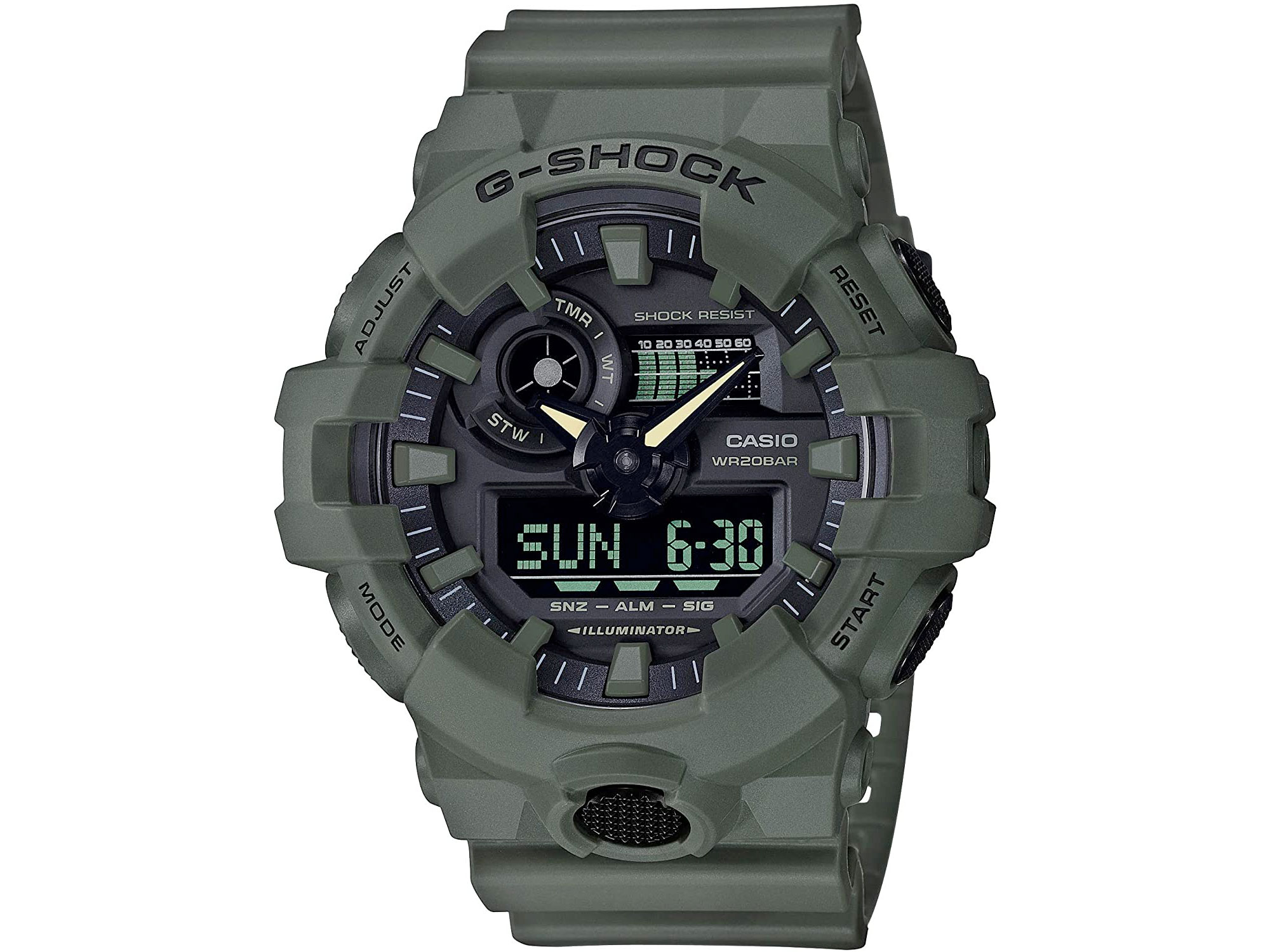Amazon：Casio G-Shock GA700只賣$72.74