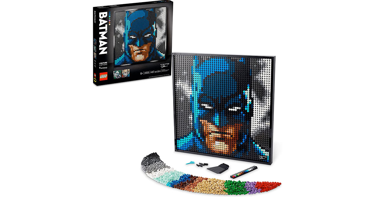 Amazon：LEGO Art Jim Lee Batman Collection 31205 (4167 pcs)只賣$112.49