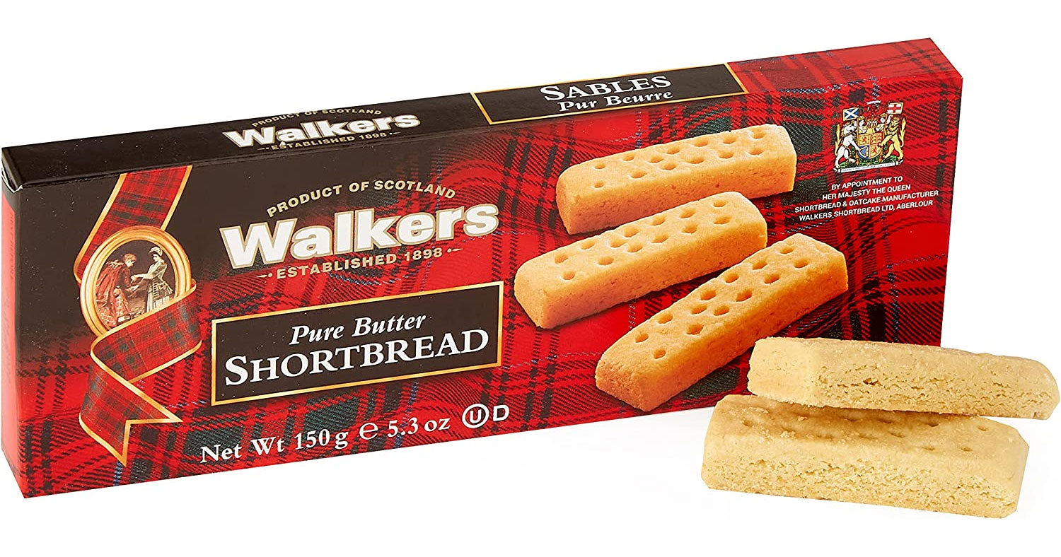 Amazon：Walkers Shortbread Fingers (150g)只賣$2.99