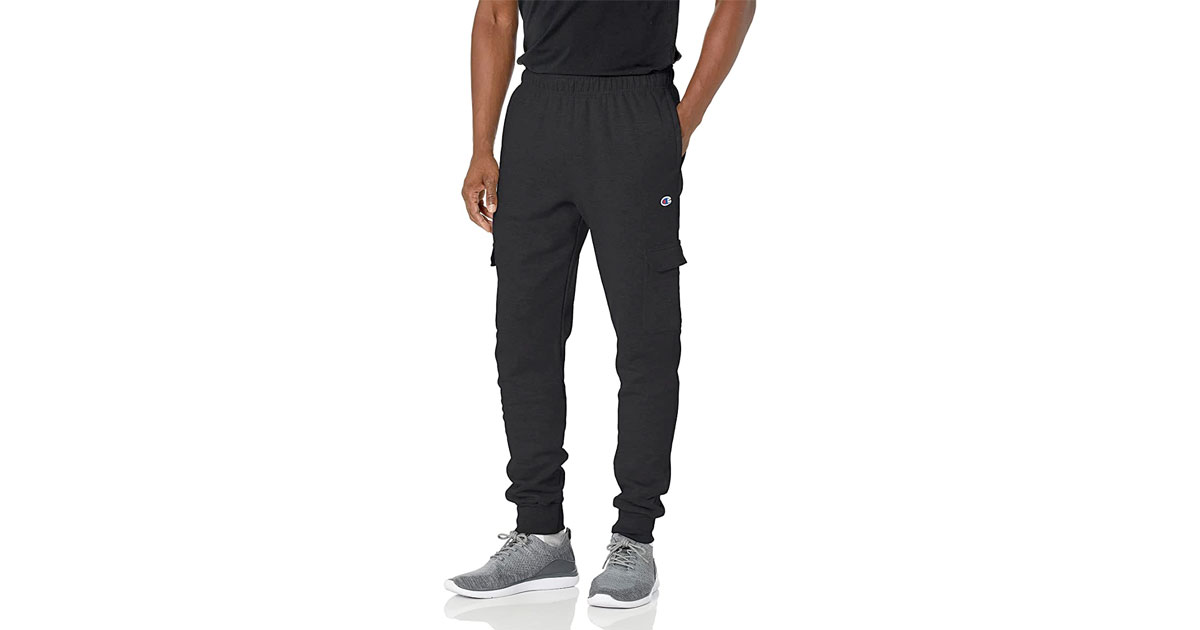 Amazon:Champion Mens Powerblend Cargo Jogger只賣$23.88