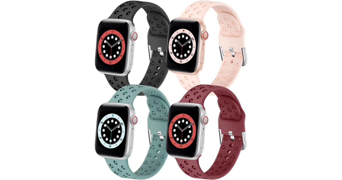 Amazon：Apple Watch Band (4 Pack)只賣$3.49