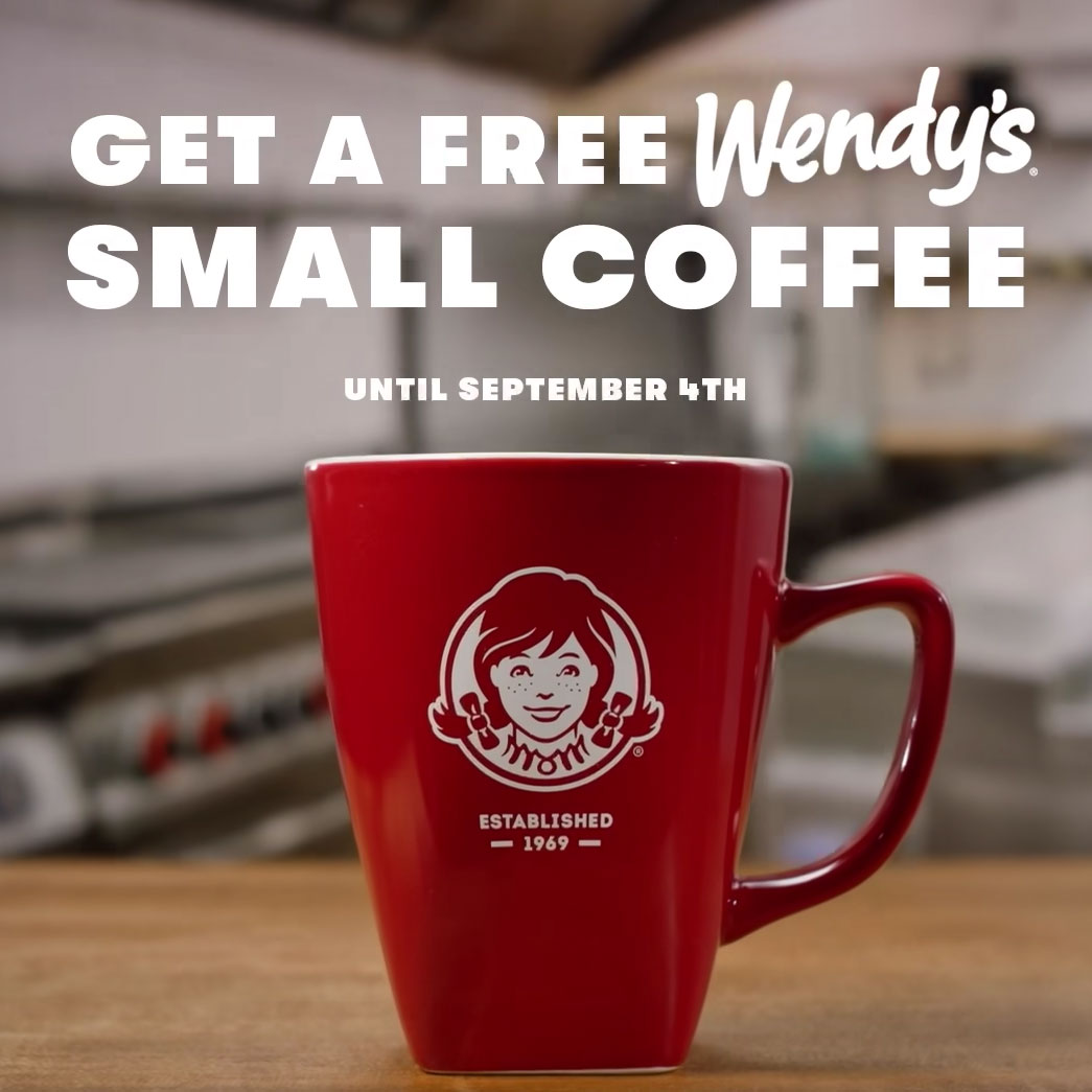 Wendy’s：免费咖啡