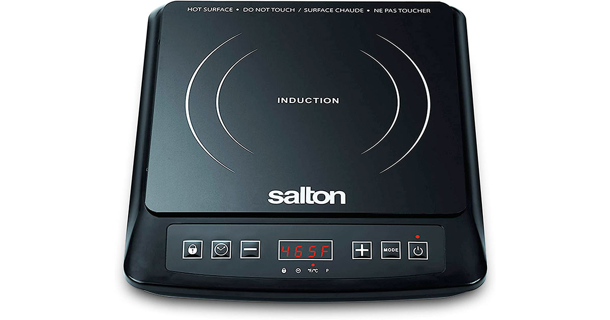 Amazon：Salton Portable Induction Cooktop只賣$44.98