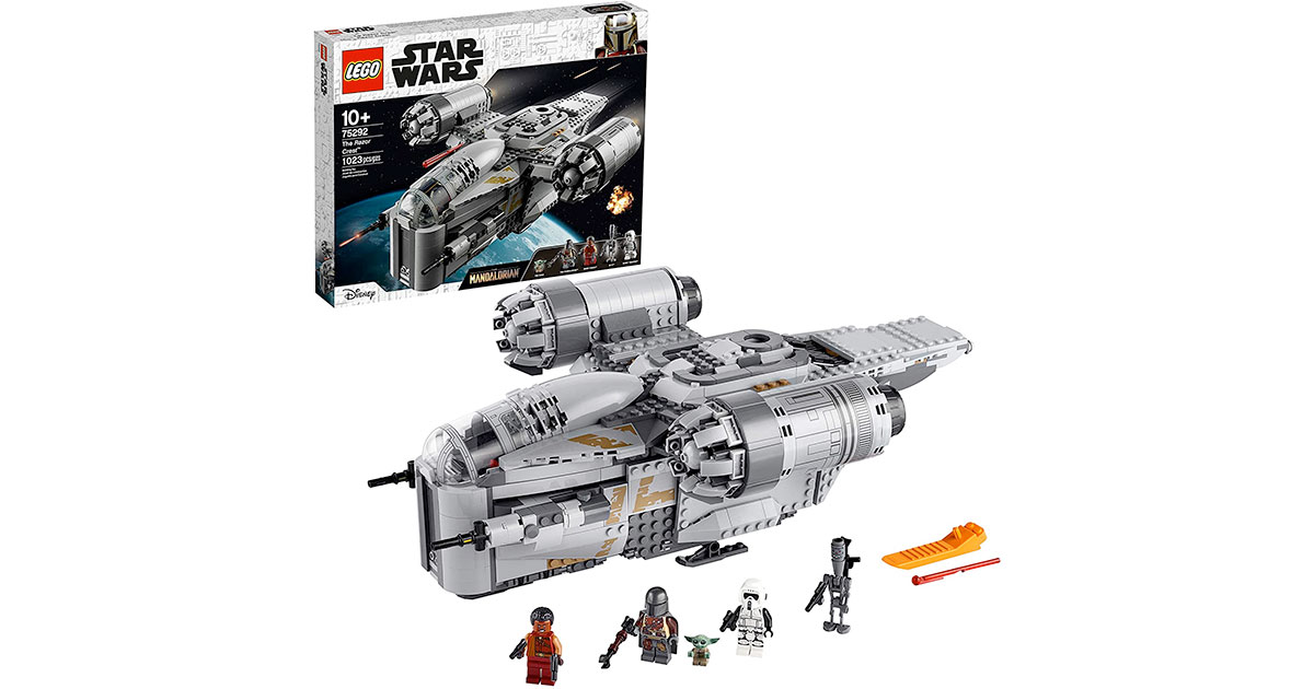 Amazon：LEGO Star Wars: The Mandalorian The Razor Crest 75292 (1023 pcs)只賣$111.99