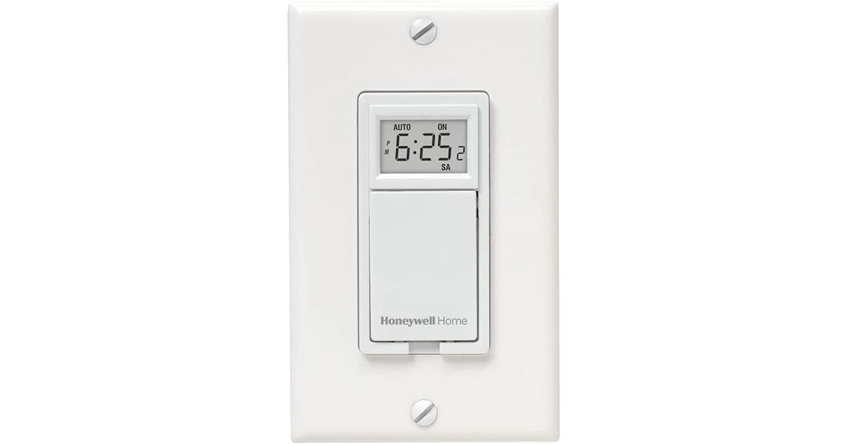 Amazon：Honeywell Home RPLS530A1038/U 7-Day Programmable Timer Switch只賣$20