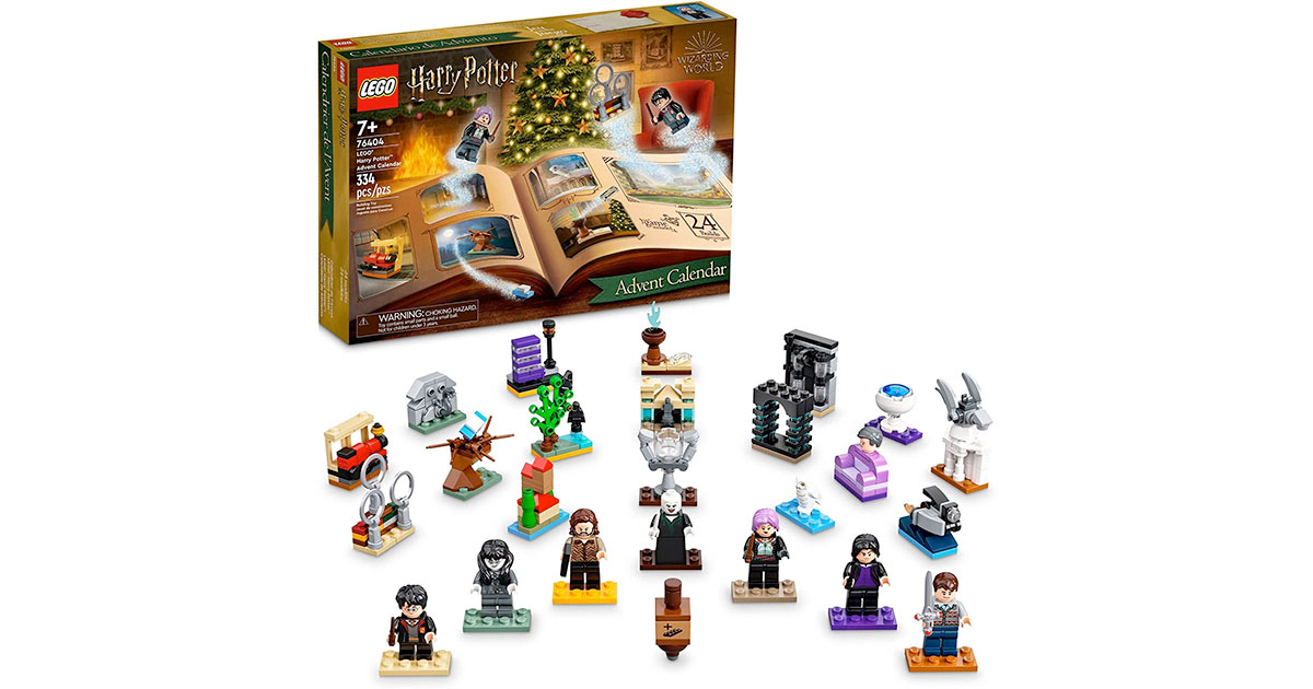 Amazon：LEGO Harry Potter 2022 Advent Calendar 76404 (334 pcs)只賣$46.19(只限Amazon Prime會員)