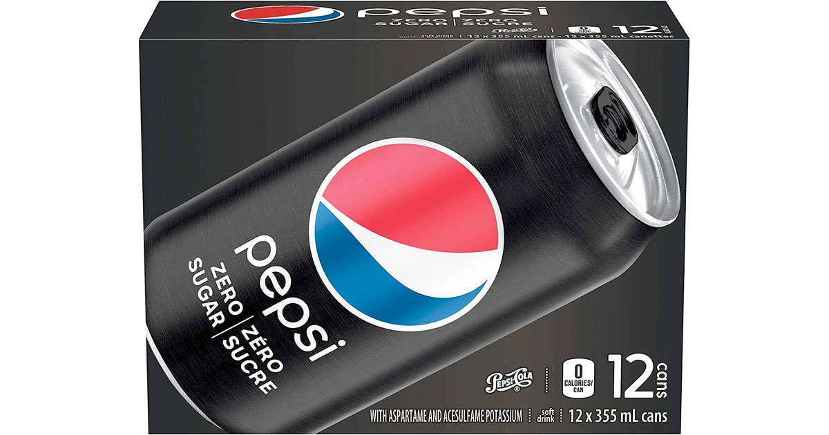 Amazon：12罐Pepsi Zero只賣$5.49(免收按樽)