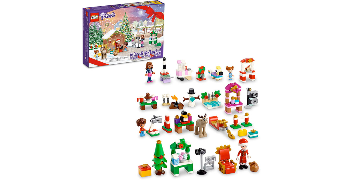 Amazon：LEGO Friends 2022 Advent Calendar 41706 (312 pcs)只賣$39.98