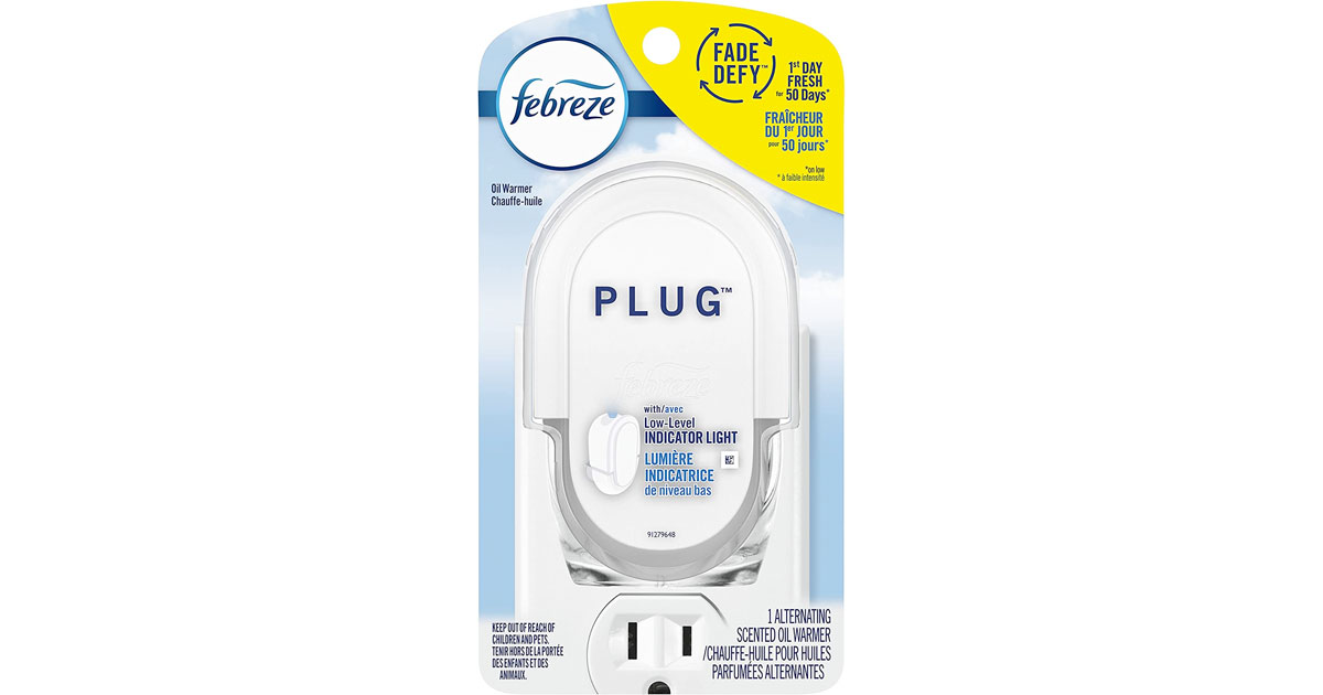 Amazon：Febreze Plug In Air Freshener Warmer只賣$5.99
