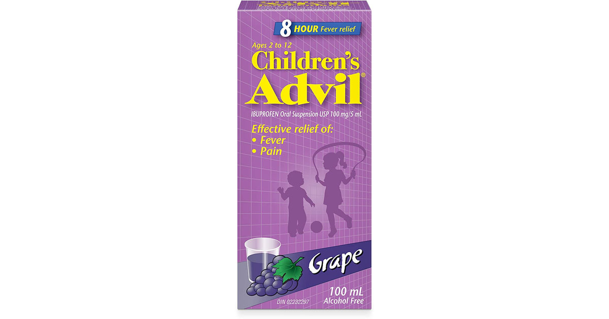 Amazon:Children’s Advil Oral Suspension (100ml)只賣$11.47