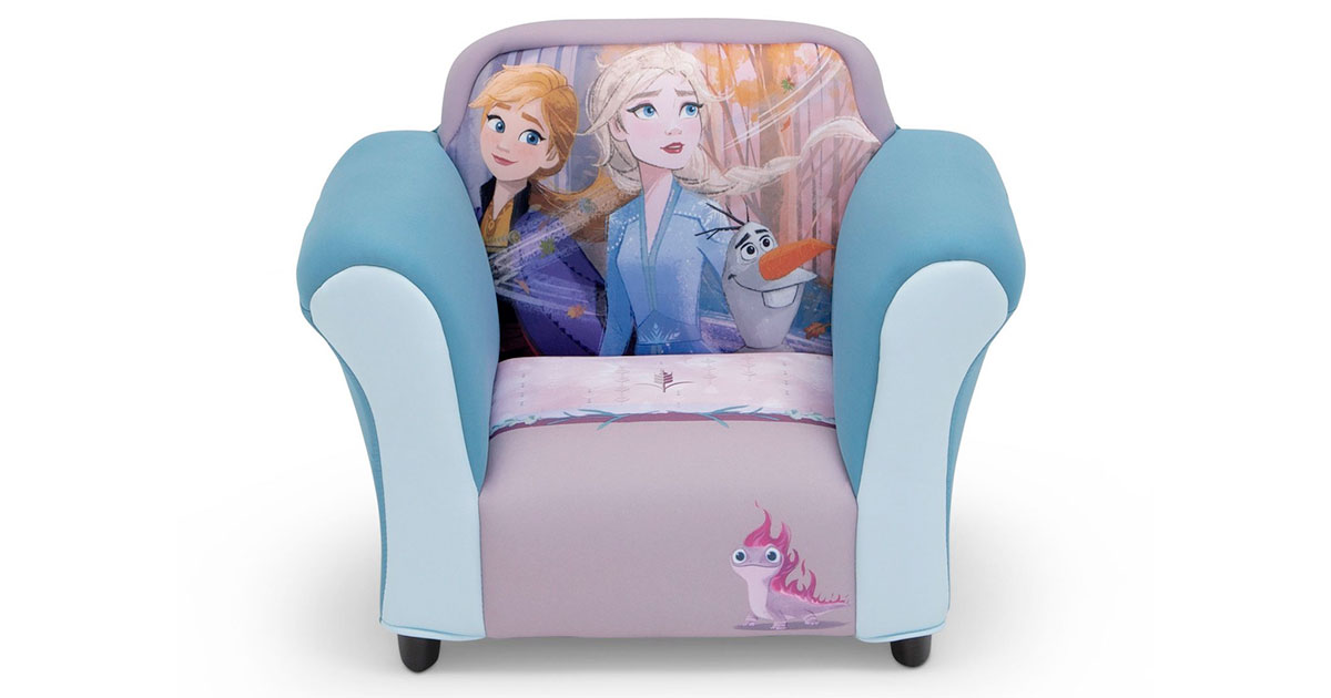Walmart：Disney Frozen II Upholstered Chair只賣$40