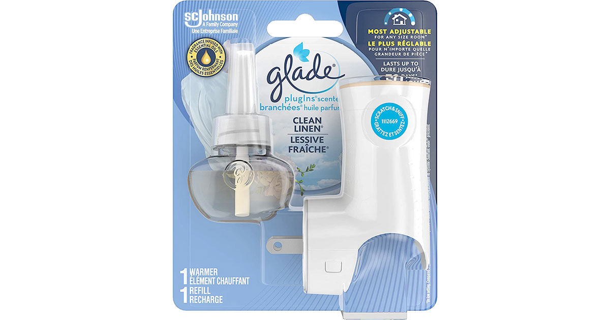 Amazon：Glade PlugIns Air Freshener Starter Kit只賣$5.77