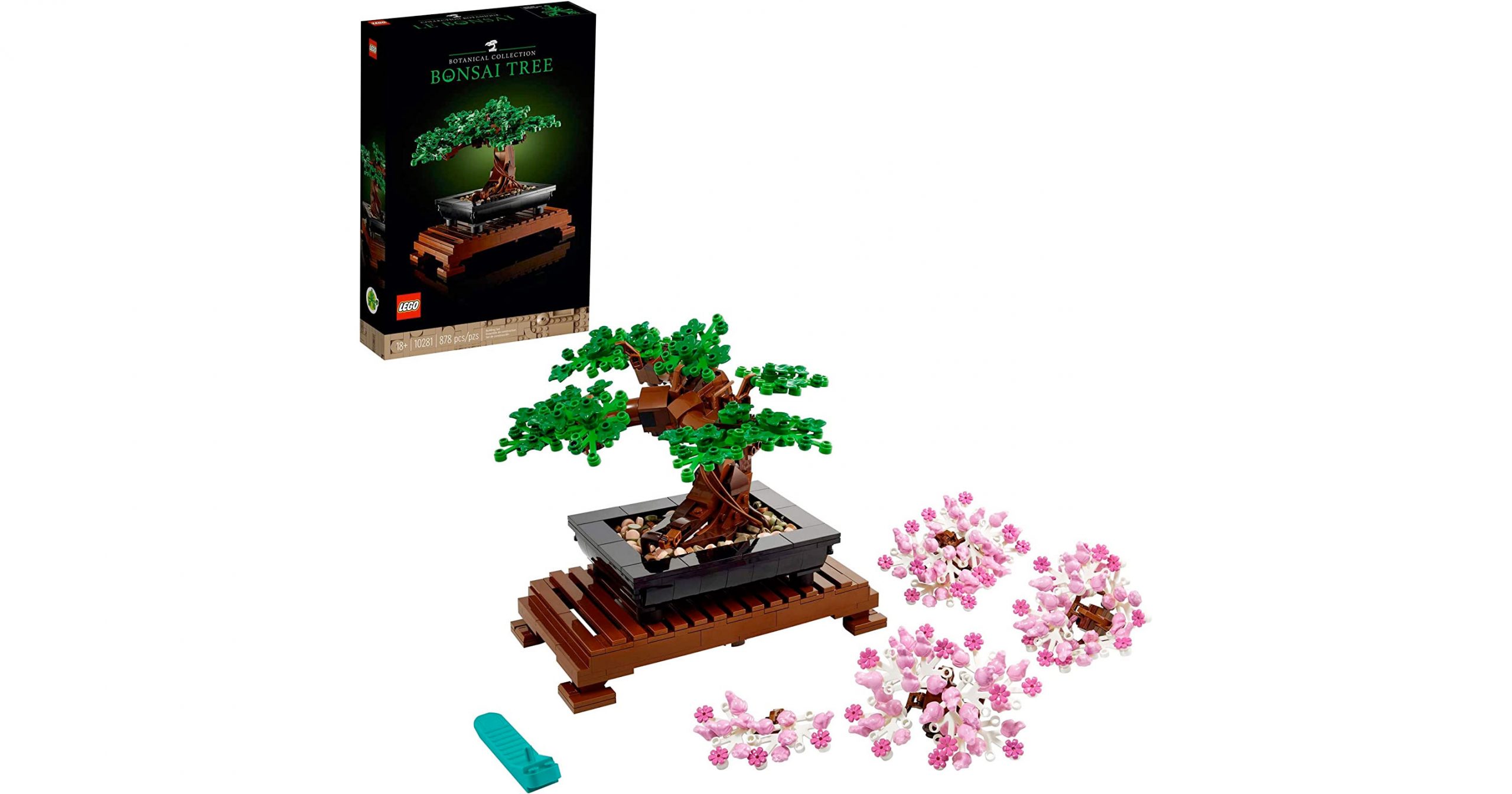 Amazon:LEGO Bonsai Tree 10281 Building Kit (878 pcs)只賣$52.98
