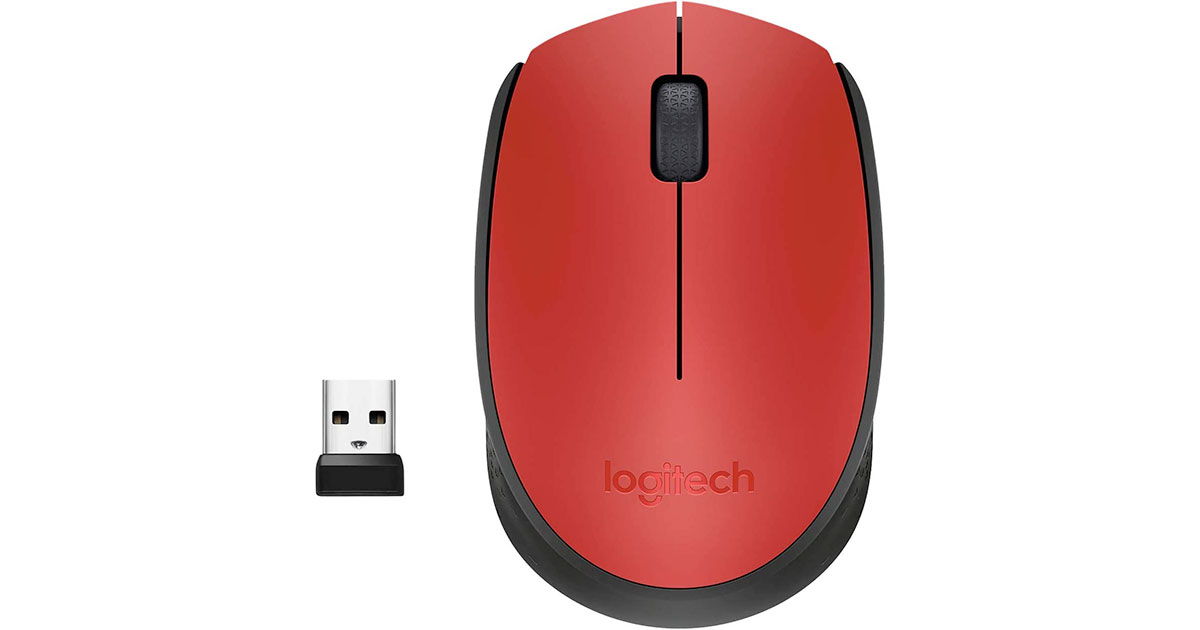 Amazon：Logitech M170 2.4GHz Wireless 3-Button Optical Scroll Mouse with Nano USB Receiver只賣$12.99