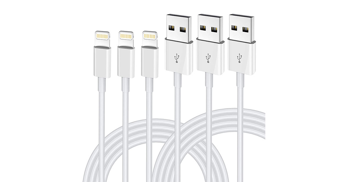 Amazon：Lightning Cable (3 Pack)只賣$7.99