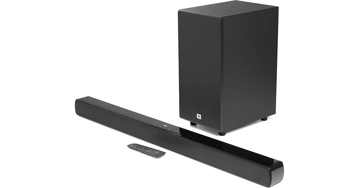 Amazon：JBL Cinema SB190 2.1 Channel Soundbar with Virtual Dolby Atmos and Wireless 6.5″ Subwoofer只卖$279.98