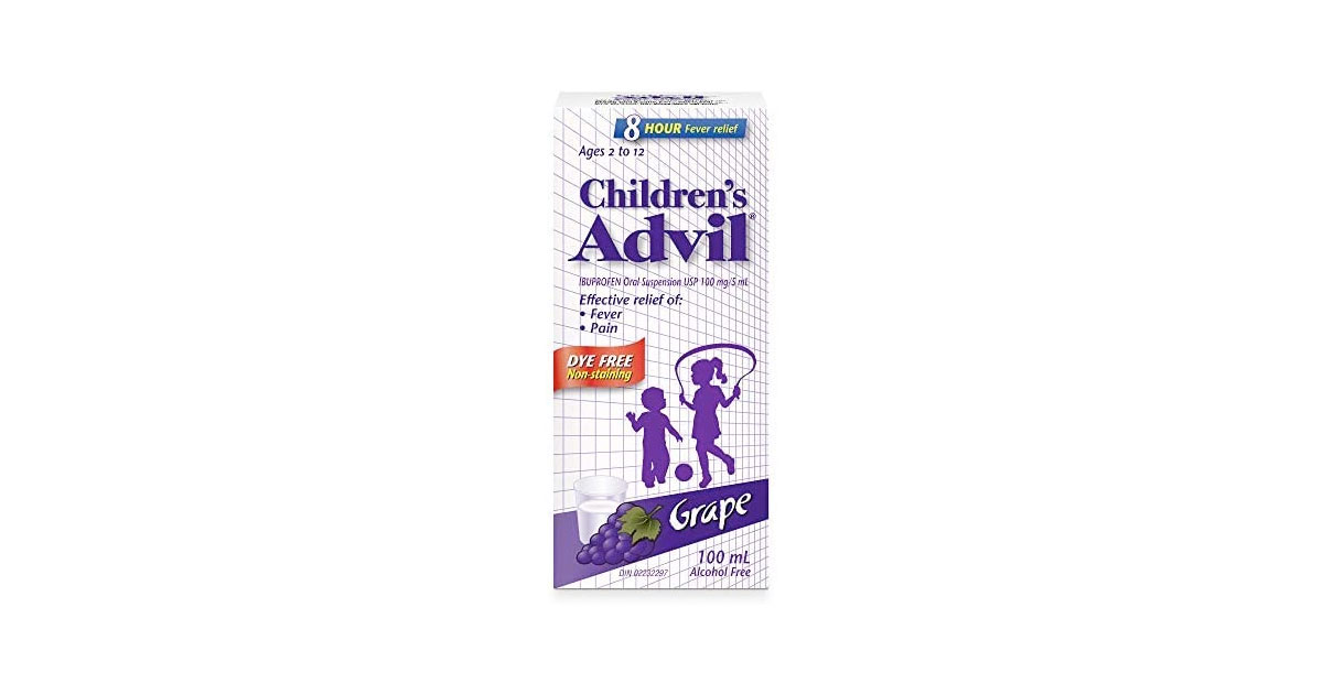 Amazon：Children’s Advil Oral Suspension (100ml)只賣$11.29