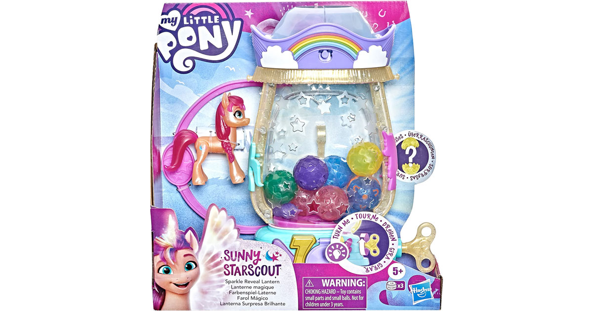 Amazon：My Little Pony: A New Generation Movie Sparkle Reveal Lantern Sunny Starscout只賣$19.99