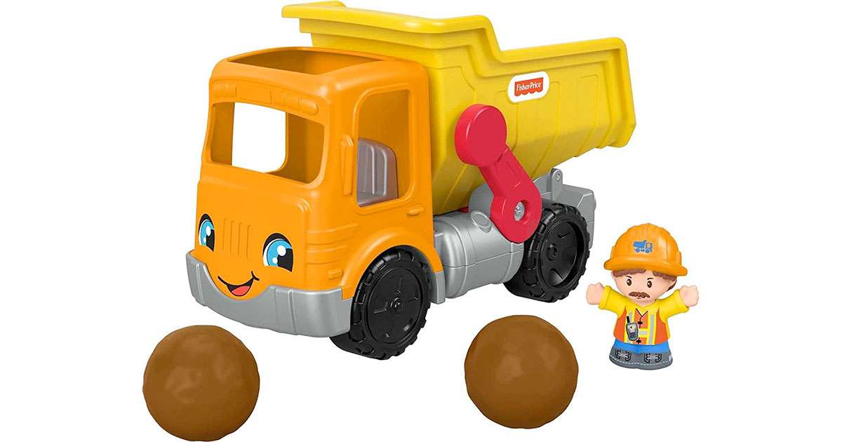 Amazon：Fisher-Price Little People Dump Truck Toy只賣$11.48