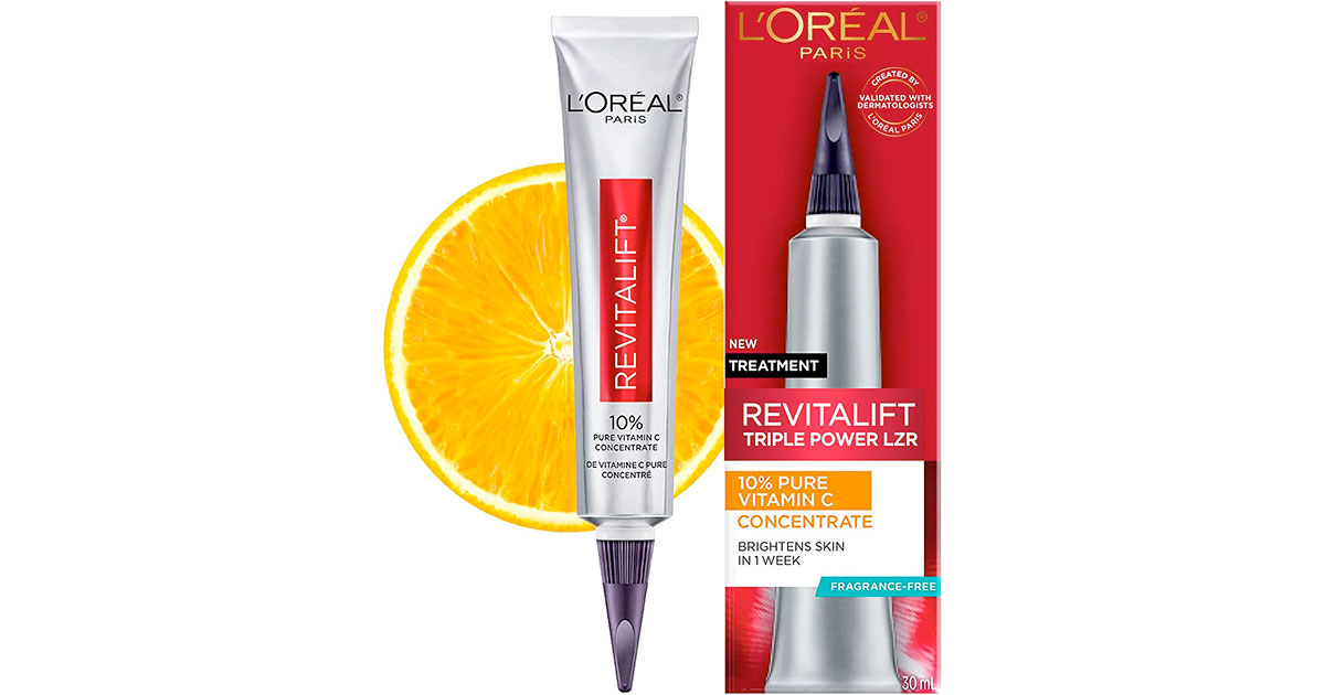 Amazon：L’Oréal Paris Revitalift Triple Power LZR (30ml)只賣$17.50