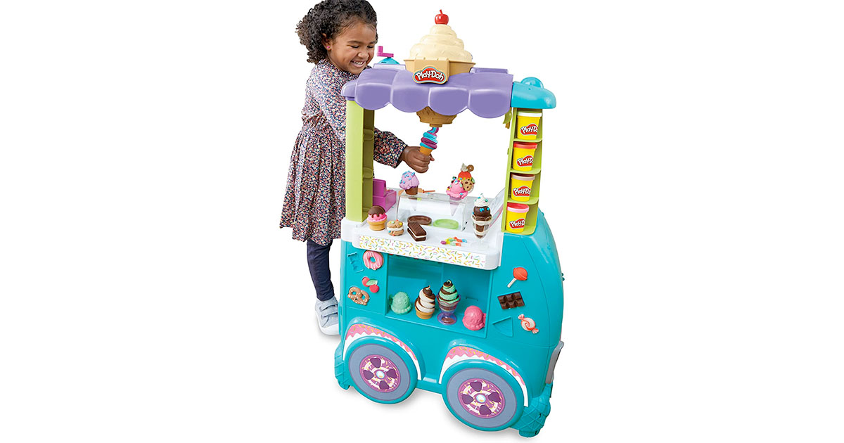 Amazon：Play-Doh Kitchen Creations Ultimate Ice Cream Truck Toy Playset只卖$69.99