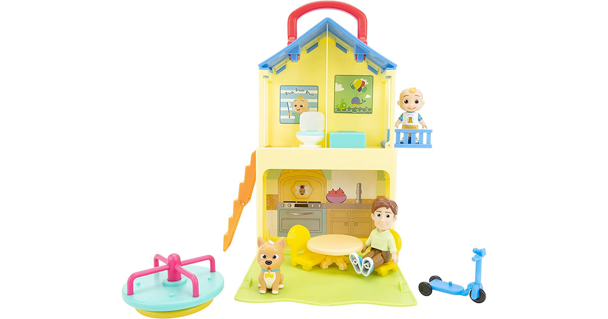Amazon：CoComelon Deluxe Pop n’ Play House只賣$17.50