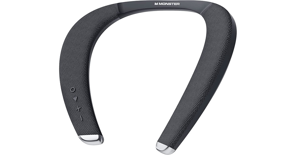Amazon：Monster Boomerang Neckband Bluetooth Speaker只賣$49.99
