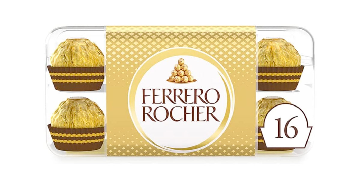 Amazon：Ferrero Rocher (16粒)只賣$5.99