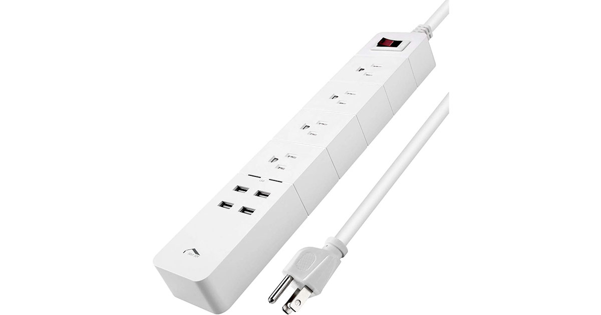 Amazon：Power Strip with 4 USB ports只卖$9.99