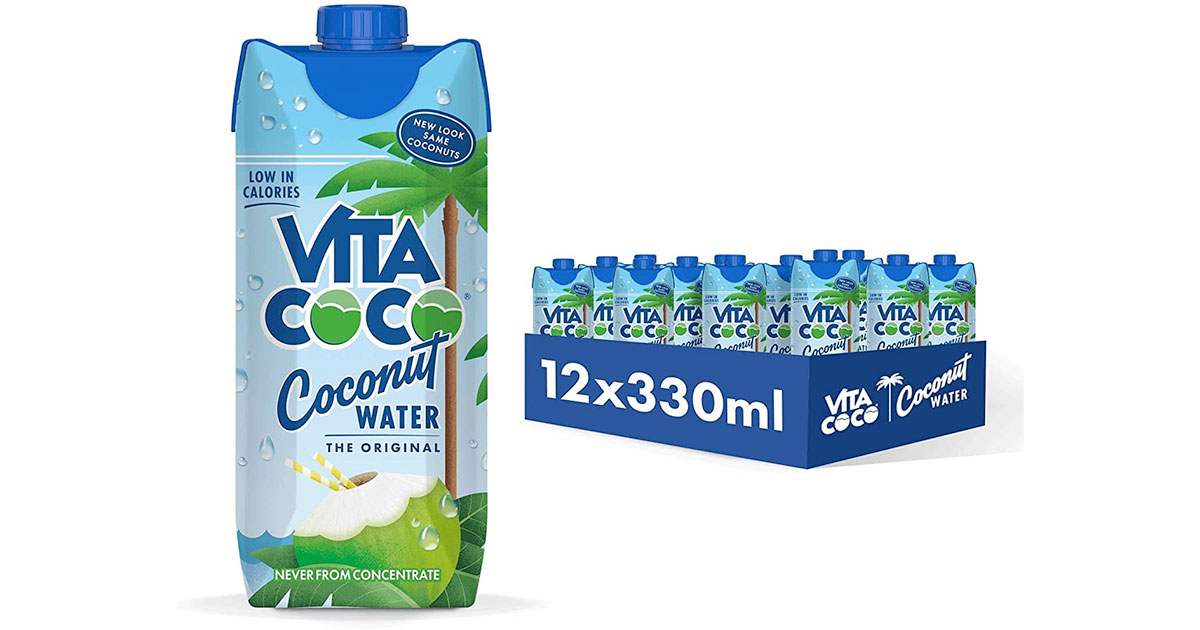Amazon：Vitacoco Coconut Water (330ml x 12 Pack)只卖$17.78
