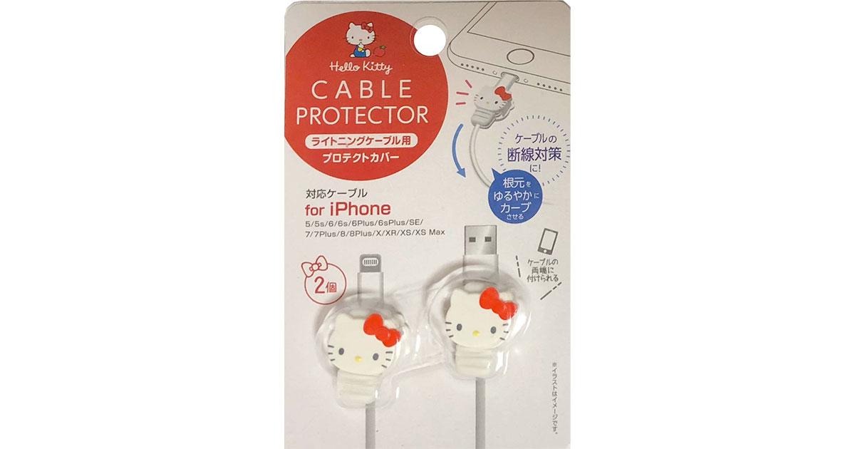Amazon：Sanrio Hello Kitty Cable Protector只賣$6.64