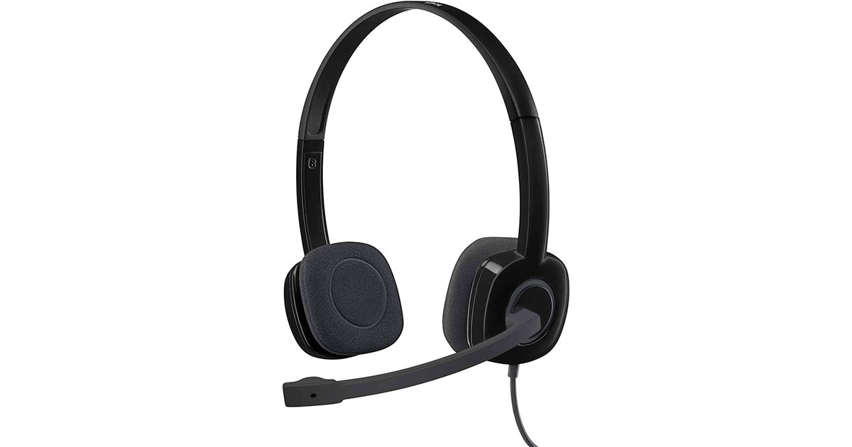 Amazon:Logitech Stereo Headset with Boom Microphone只賣$14.99