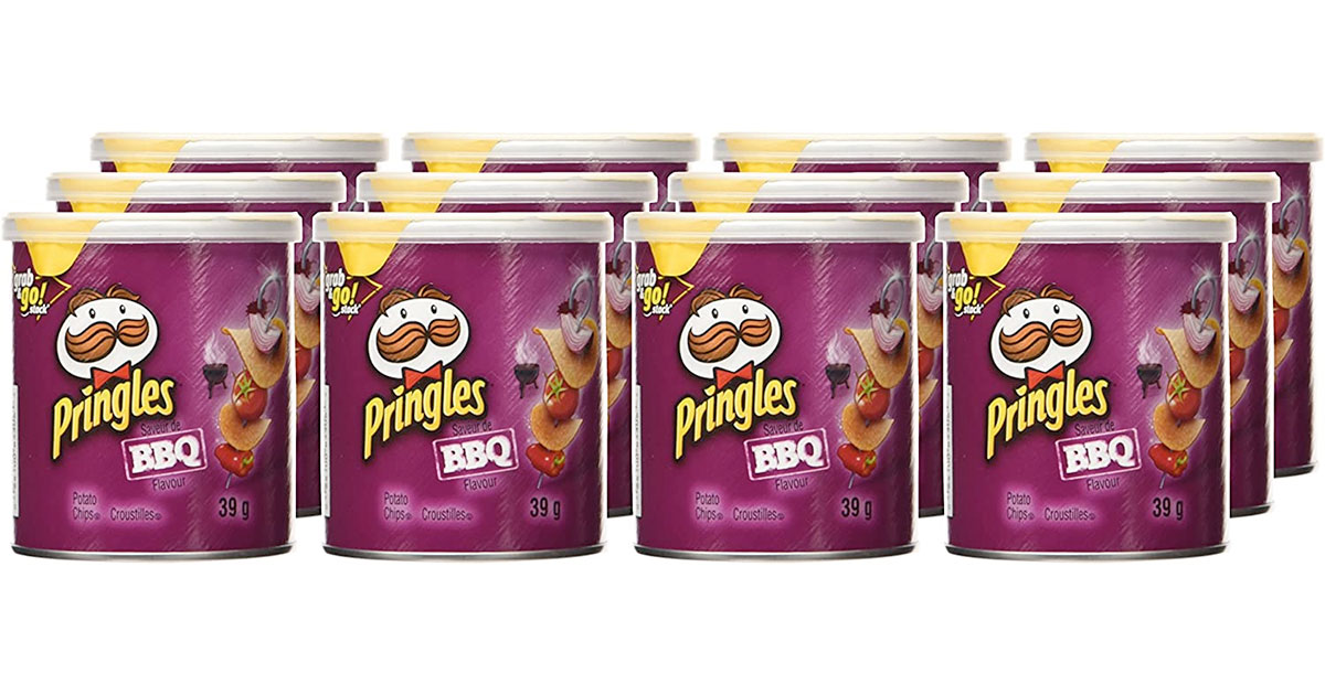 Amazon：Pringles BBQ (39g, Pack of 12)只賣$10.49