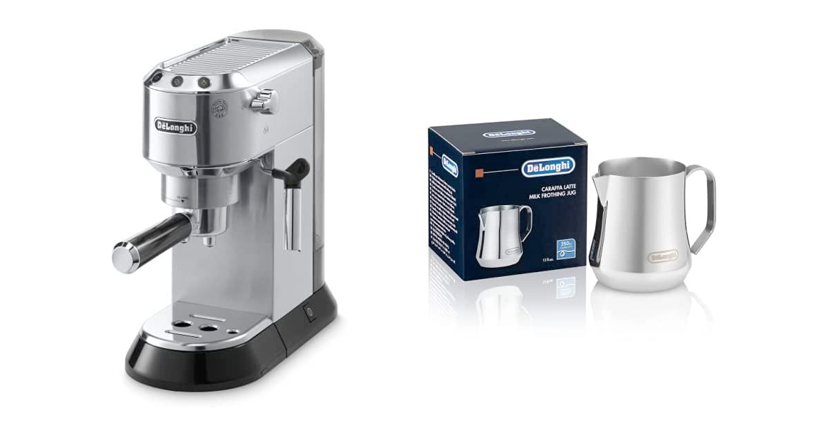 Amazon：De’Longhi Cappuccino Machine + Milk Frothing Jug只賣$224.90