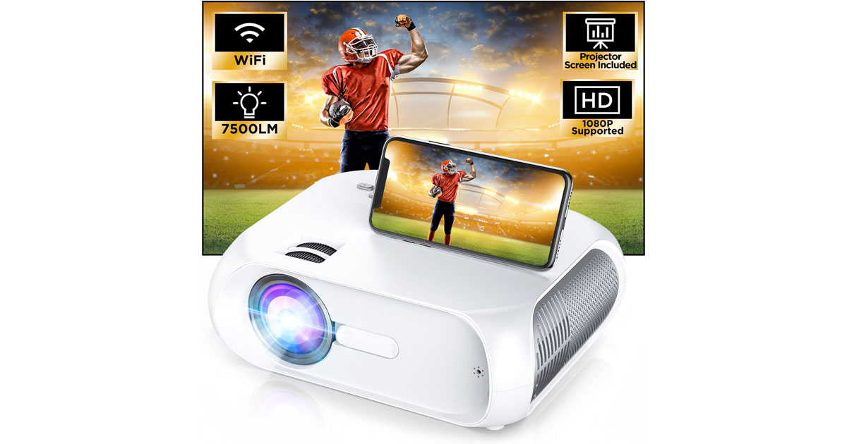 Amazon：Portable Projector只卖$62.99