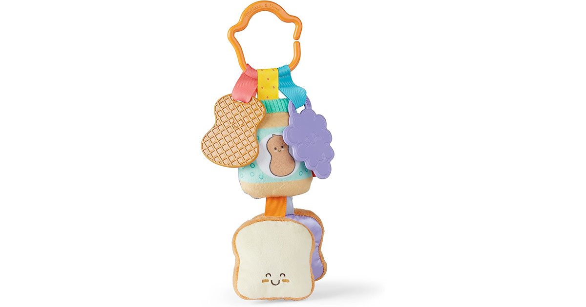 Amazon：Melissa & Doug Multi-Sensory Take-Along Clip-On Infant Toy只賣$9.97