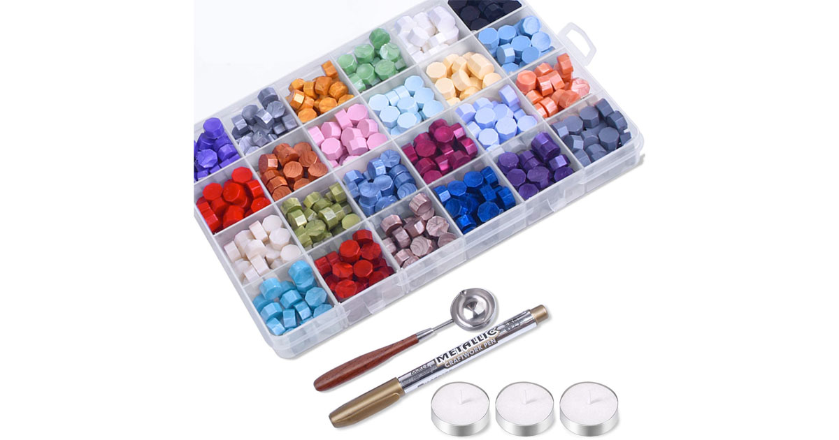 Amazon：Sealing Wax Beads Kit只賣$10.99