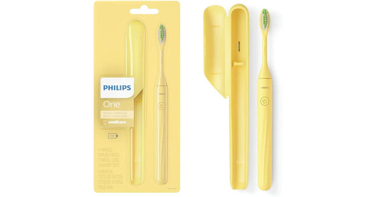 Amazon：Philips One By Sonicare Battery Toothbrush只賣$15