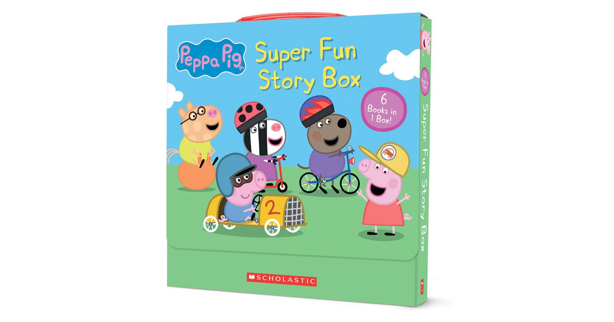 Amazon：Peppa Pig Super Fun Story Box (6 Books Total)只賣$11.99