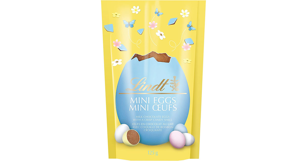 Amazon：Lindt Milk Chocolate Mini Easter Eggs (125g)只賣$5.28