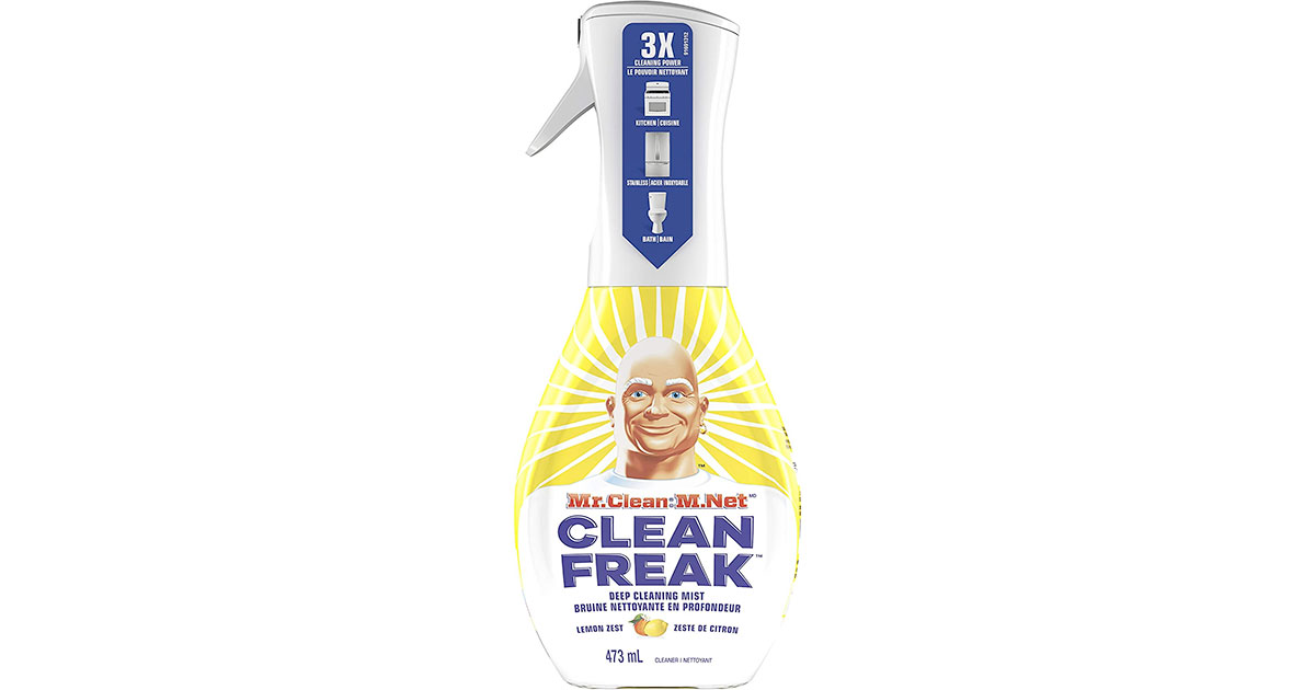 Amazon：Mr Clean All Purpose Cleaner (473ml)只賣$3.27
