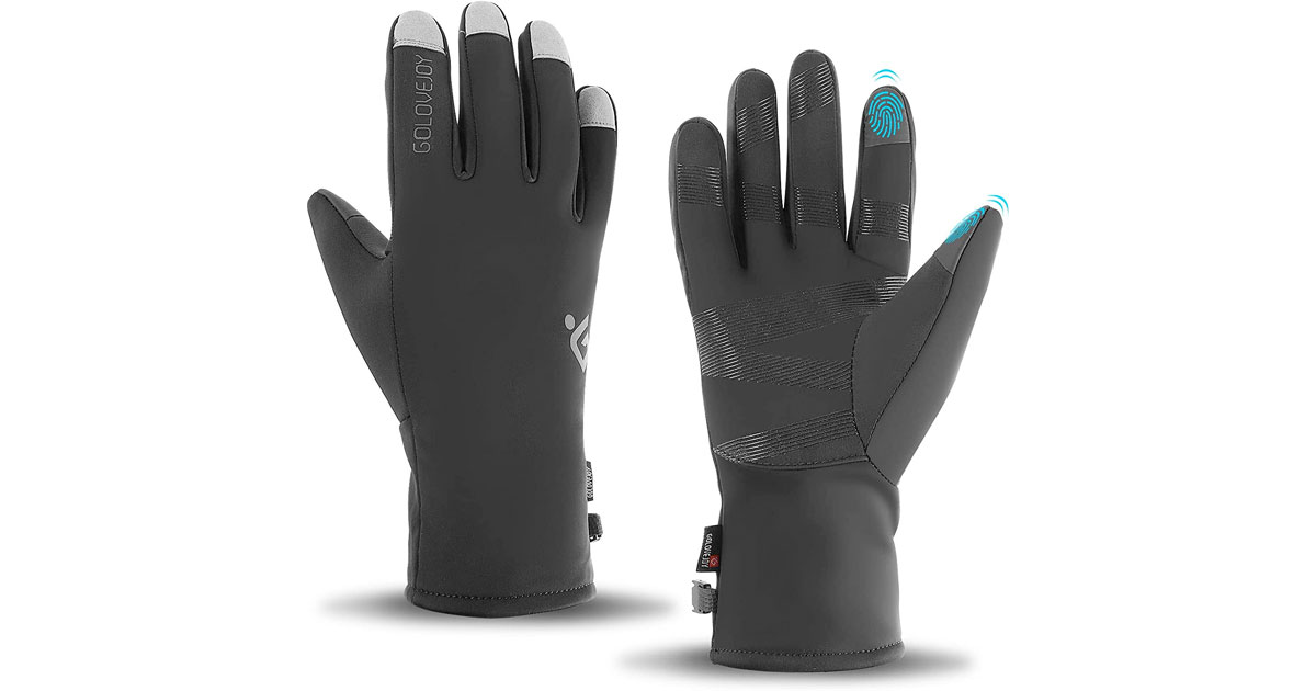 Amazon：Waterproof Anti-Slip Touchscreen Gloves只卖$5.99